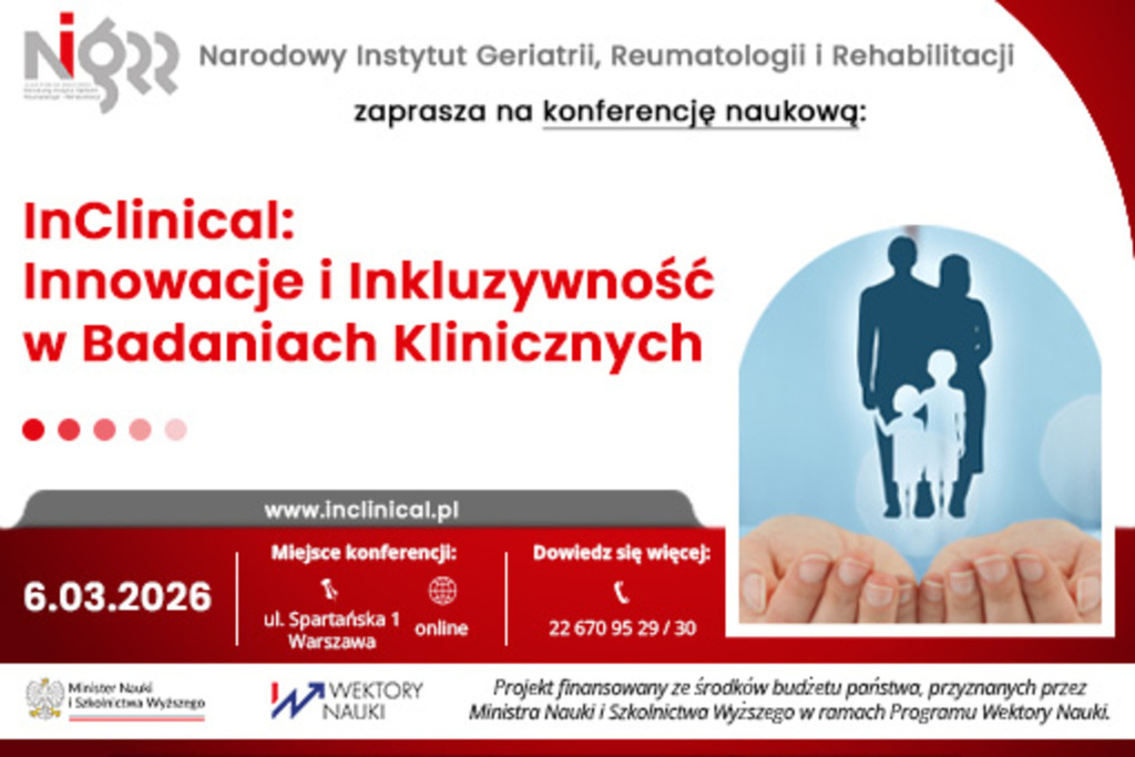 Konferencja Naukowa InClinical: Innowacje i Inkluzywność w Badaniach Klinicznych