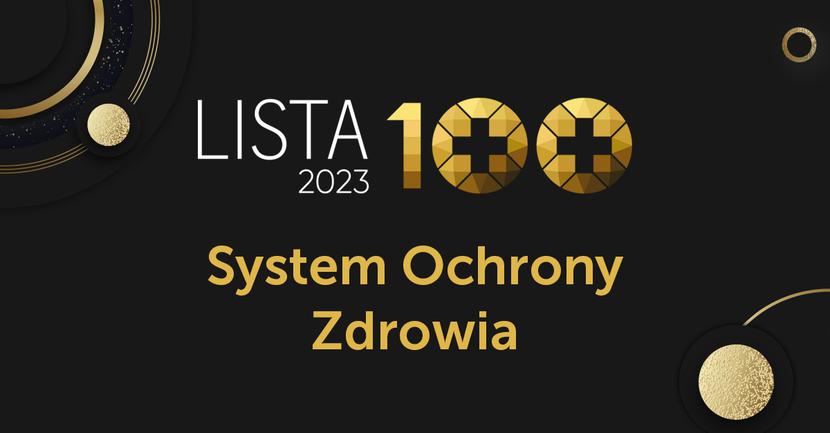 Lista Stu 2023 najbardziej wpływowych osób w polskim systemie ochrony zdrowia