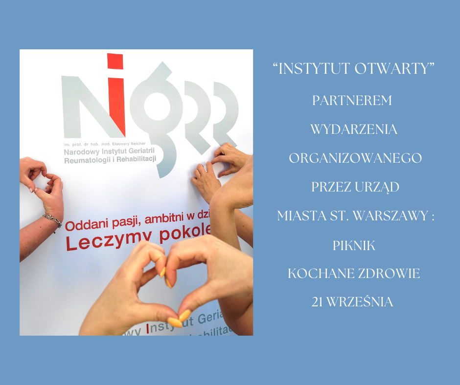 „Instytut Otwarty” Narodowego Instytutu Geriatrii, Reumatologii i Rehabilitacji