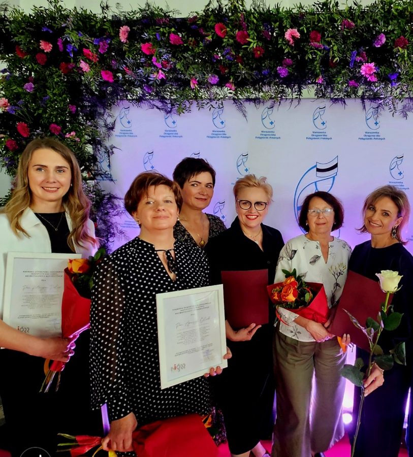 Radość i duma – docenienie Pielęgniarek i całego Narodowego Instytutu Geriatrii, Reumatologii i Rehabilitacji.