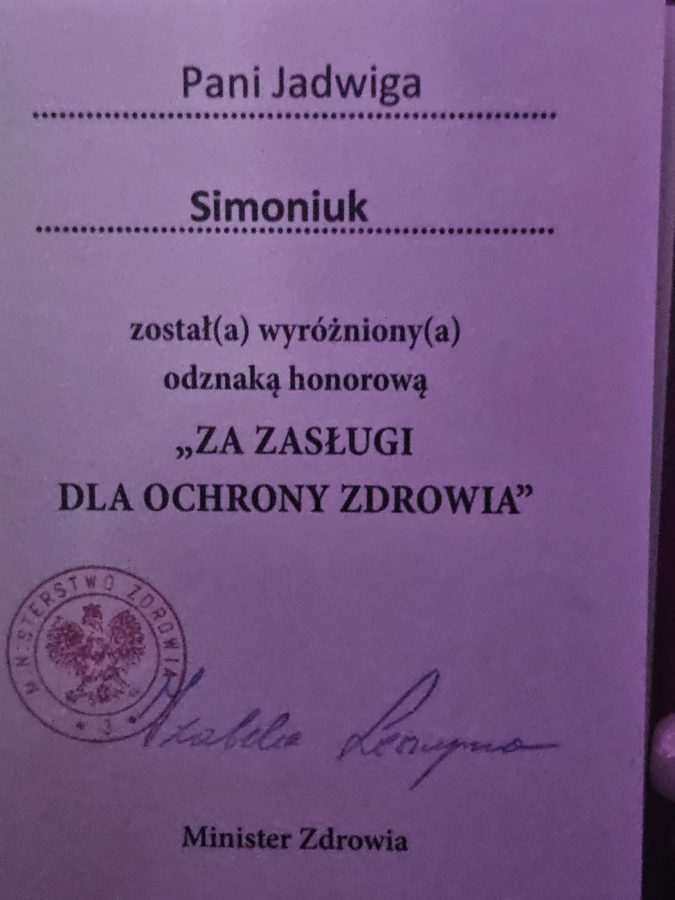 Radość i duma - docenienie Pielęgniarek i całego Narodowego Instytutu Geriatrii, Reumatologii i Rehabilitacji. 4 gala4