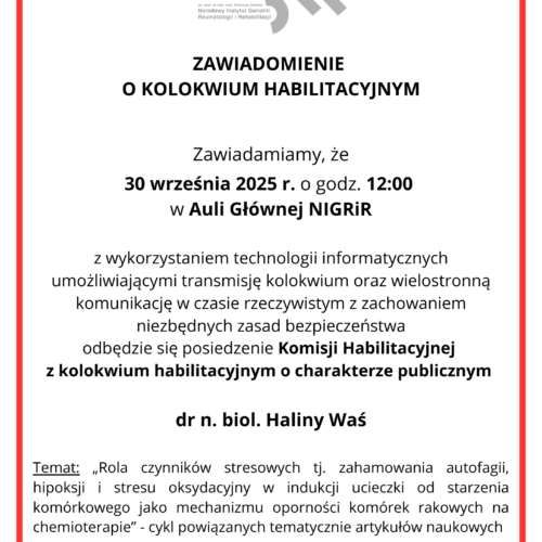 zawiadomienie H. WAS