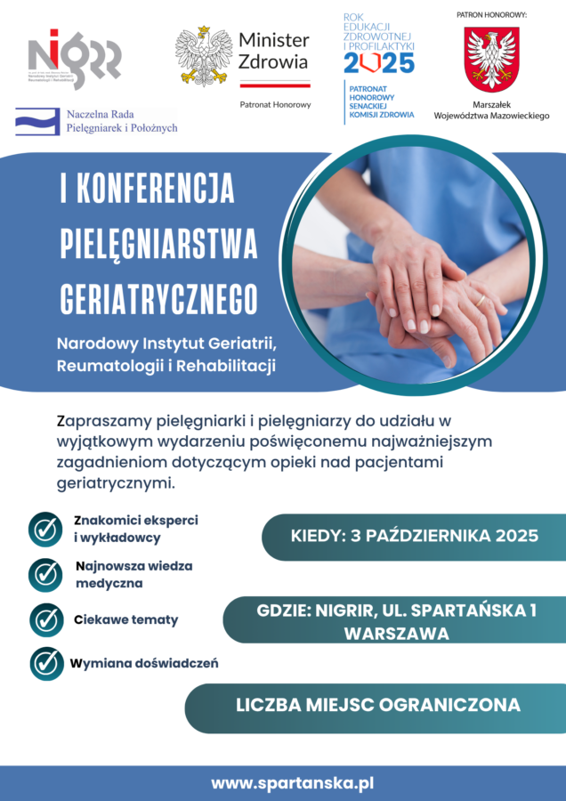 I Konferencja Pielegniarstwa geriatrycznego7