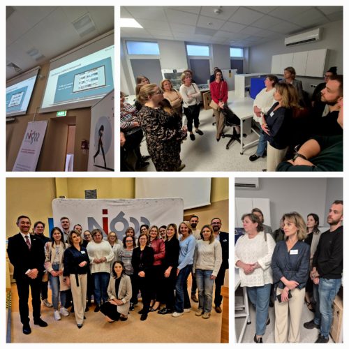 Inspirujące spotkanie w Narodowym Instytucie Geriatrii, Reumatologii i Rehabilitacji - tym razem z menedżerami ochrony zdrowia.