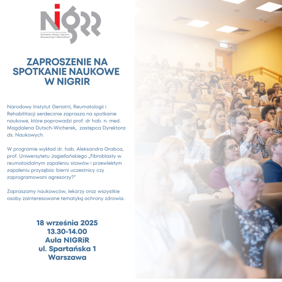 Ciekawe spotkanie naukowe w NIGRiR!