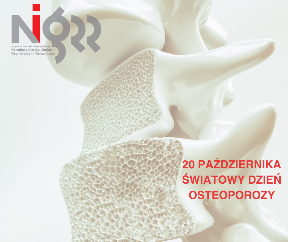 20 października obchodzimy Światowy Dzień Osteoporozy!