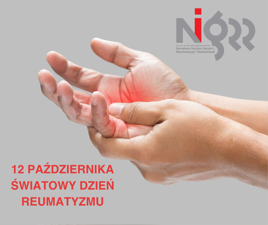 12 października Światowy Dzień Reumatyzmu