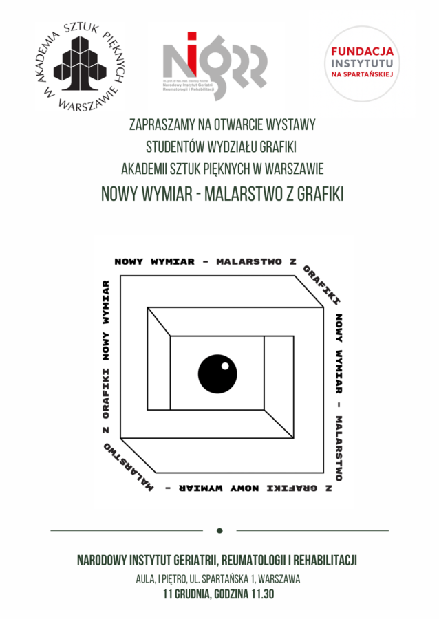 Spotkanie ze sztuką – nowy, niezwykły projekt w NIGRiR.