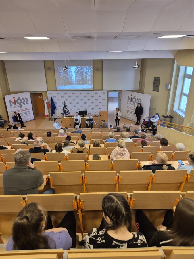 Zimowy koncert dla Pacjentów Narodowego instytutu Geriatrii, Reumatologii i Rehabilitacji. 1 koncert 2