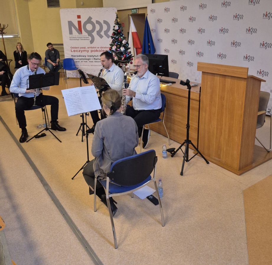 Zimowy koncert dla Pacjentów Narodowego instytutu Geriatrii, Reumatologii i Rehabilitacji. 2 koncert 3