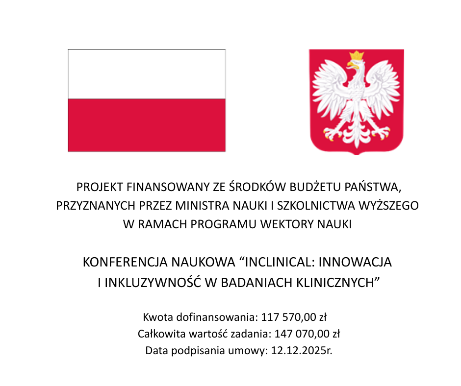Doskonały temat, znakomici eksperci – zapraszamy na ogólnopolską konferencję naukową na temat badań klinicznych.
