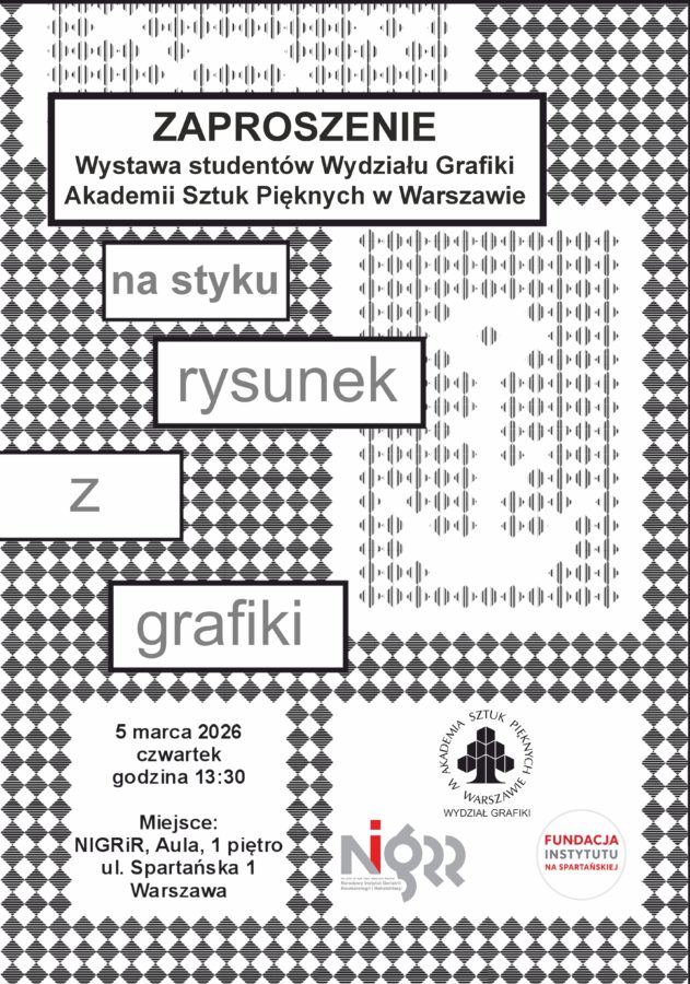 Spotkanie ze sztuką – zapraszamy na kolejną odsłonę współpracy Narodowego Instytutu Geriatrii, Reumatologii i Rehabilitacji z Akademią Sztuk Pięknych.