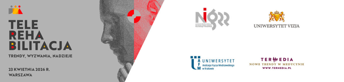 “Telerehabilitacja- trendy, wyzwania, nadzieje”. Narodowy Instytut Geriatrii, Reumatologii i Rehabilitacji zaprasza lekarzy, fizjoterapeutów, studentów kierunków medycznych oraz przedstawicieli placówek ochrony zdrowia do rejestracji i udziału (23 kwietnia 2026) w ciekawej konferencji dotyczącej możliwości wykorzystania telerehabilitacji.