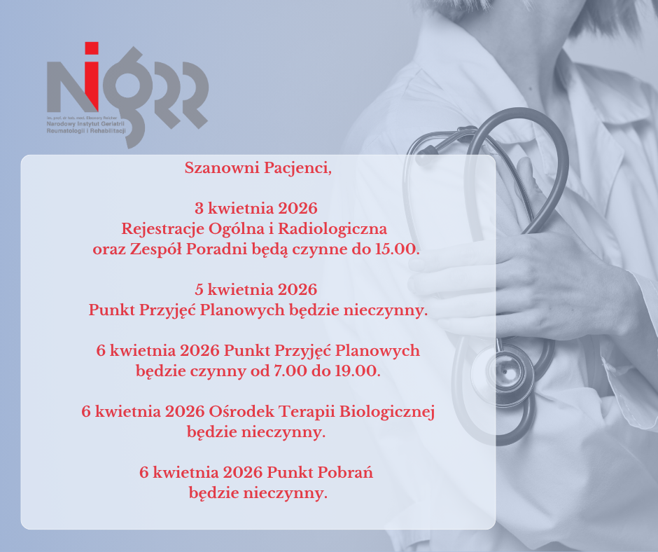 Wielkanoc godziny pracy Instytutu