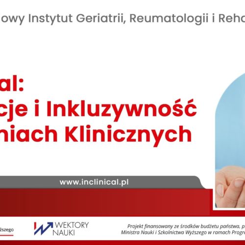 Konferencja Naukowa InClinical: Innowacje i Inkluzywność w Badaniach Klinicznych