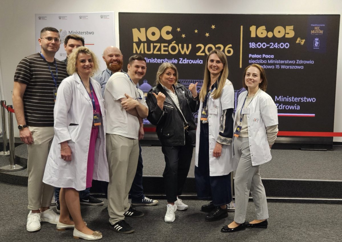 Noc Muzeów w Ministerstwie Zdrowia – z udziałem Zespołu Narodowego Instytutu Geriatrii, Reumatologii i Rehabilitacji.