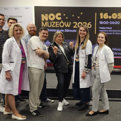 Noc Muzeów w Ministerstwie Zdrowia – z udziałem Zespołu Narodowego Instytutu Geriatrii, Reumatologii i Rehabilitacji.