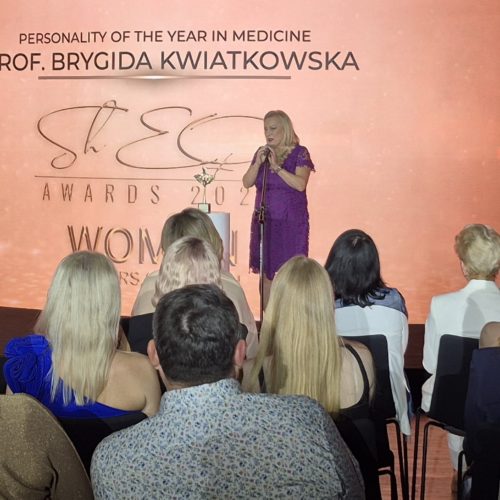 Wielkie brawa i gratulacje – zastępca Dyrektora ds. klinicznych NIGRiR z nagrodą podczas ShEO Awards 2026 „Women Masters of Health”