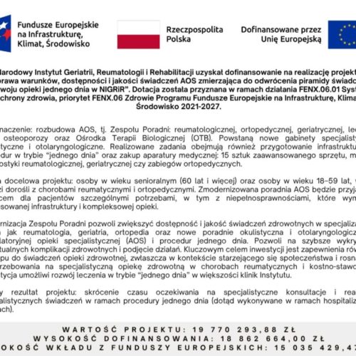 Podniesienie jakości, skrócenie czasu oczekiwania na konsultacje