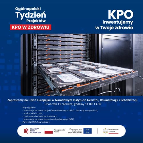 Ogólnopolski Tydzień Projektów KPO w Zdrowiu