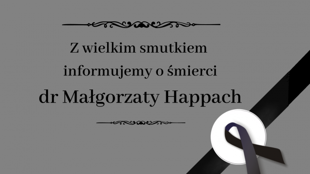 Pożegnanie dr Małgorzaty Happach